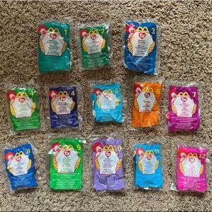 McDonald’s Beanie Babies w/ Original Bag